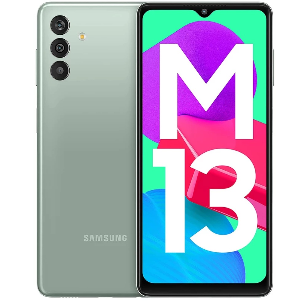 گوشی موبایل سامسونگ مدل Galaxy M13 دو سیم کارت ظرفیت 64 گیگابایت و رم 4 گیگابایت - پک هند اکتیو